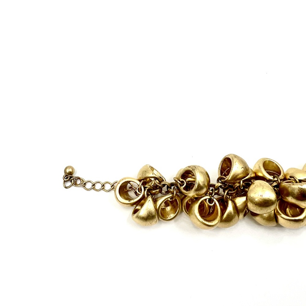 Lia Sophia Cha Cha Cha Gold Tone Chuncky Charm Bracelet - Picture 5 of 8